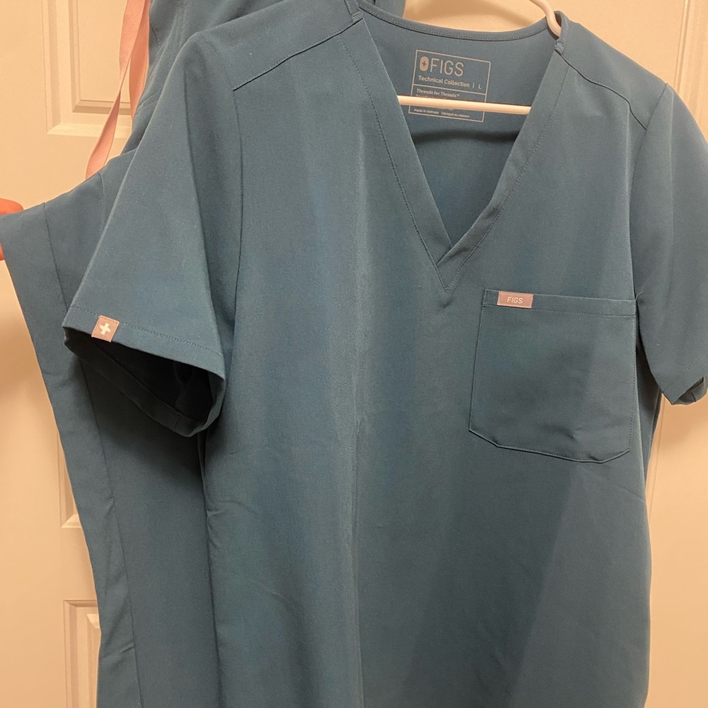 Figs Caribbean Blue Set NEW